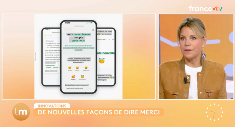 Listen Leon dans Télématin sur France 2