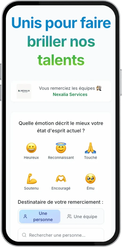 L'application Listen Leon sur téléphone
