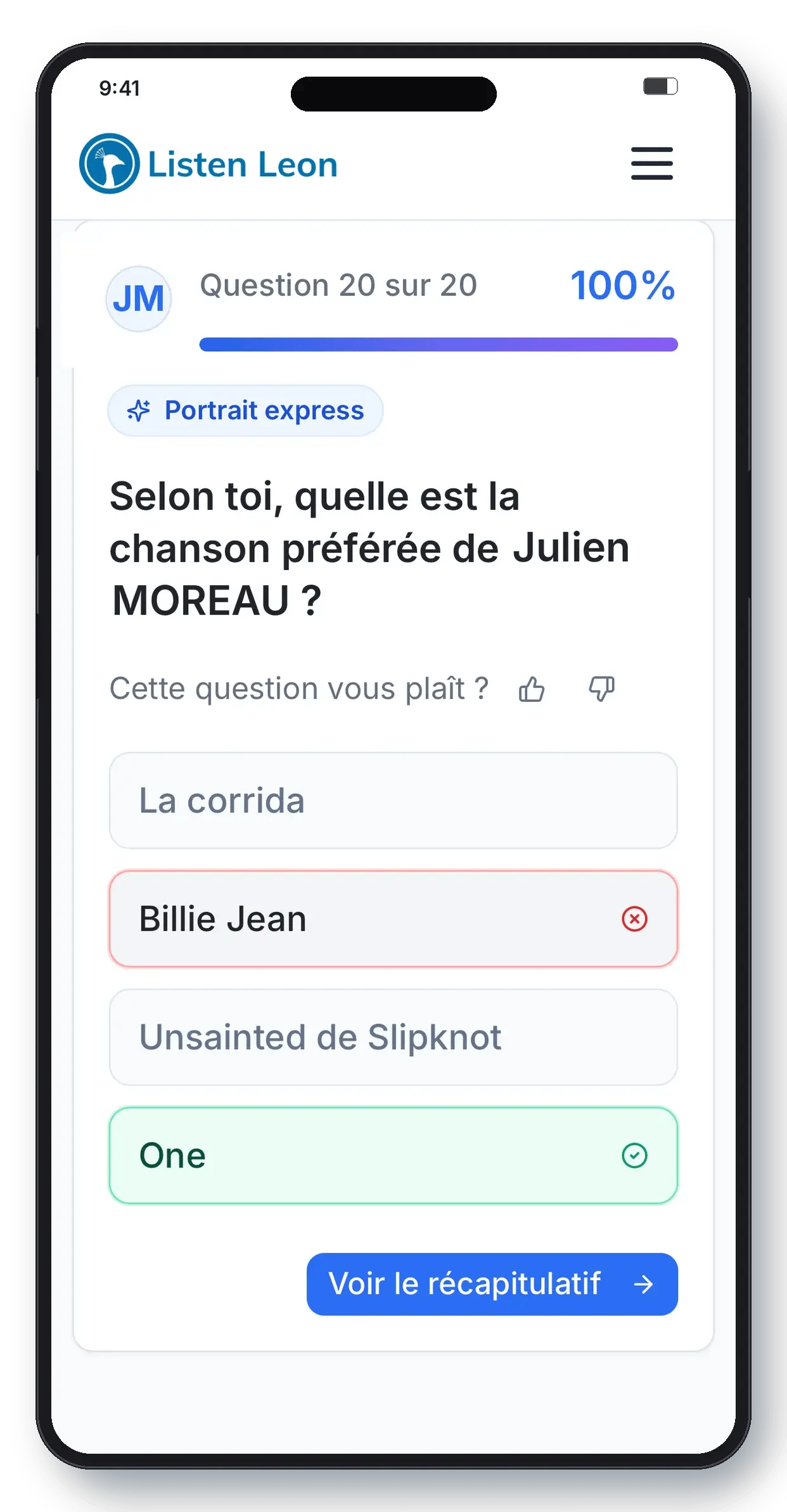 Le principe de Trust Builder : deviner qui a répondu quoi