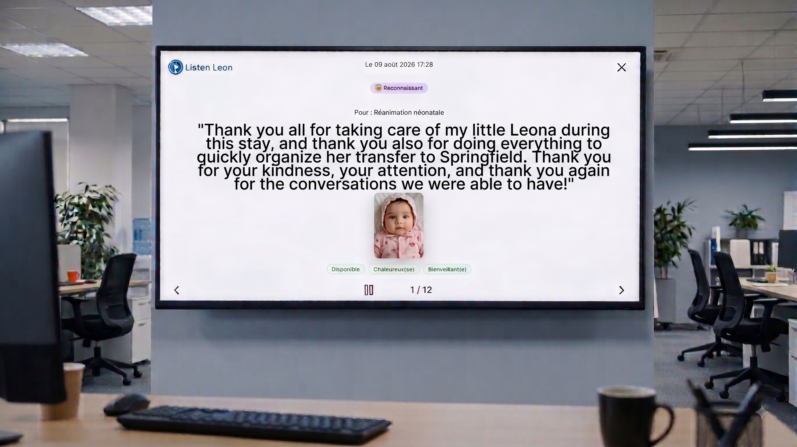 The Listen Leon 360° recognition platform