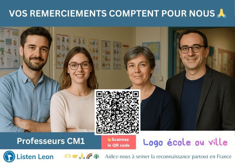 Écoles : élèves et parents remercient les enseignants