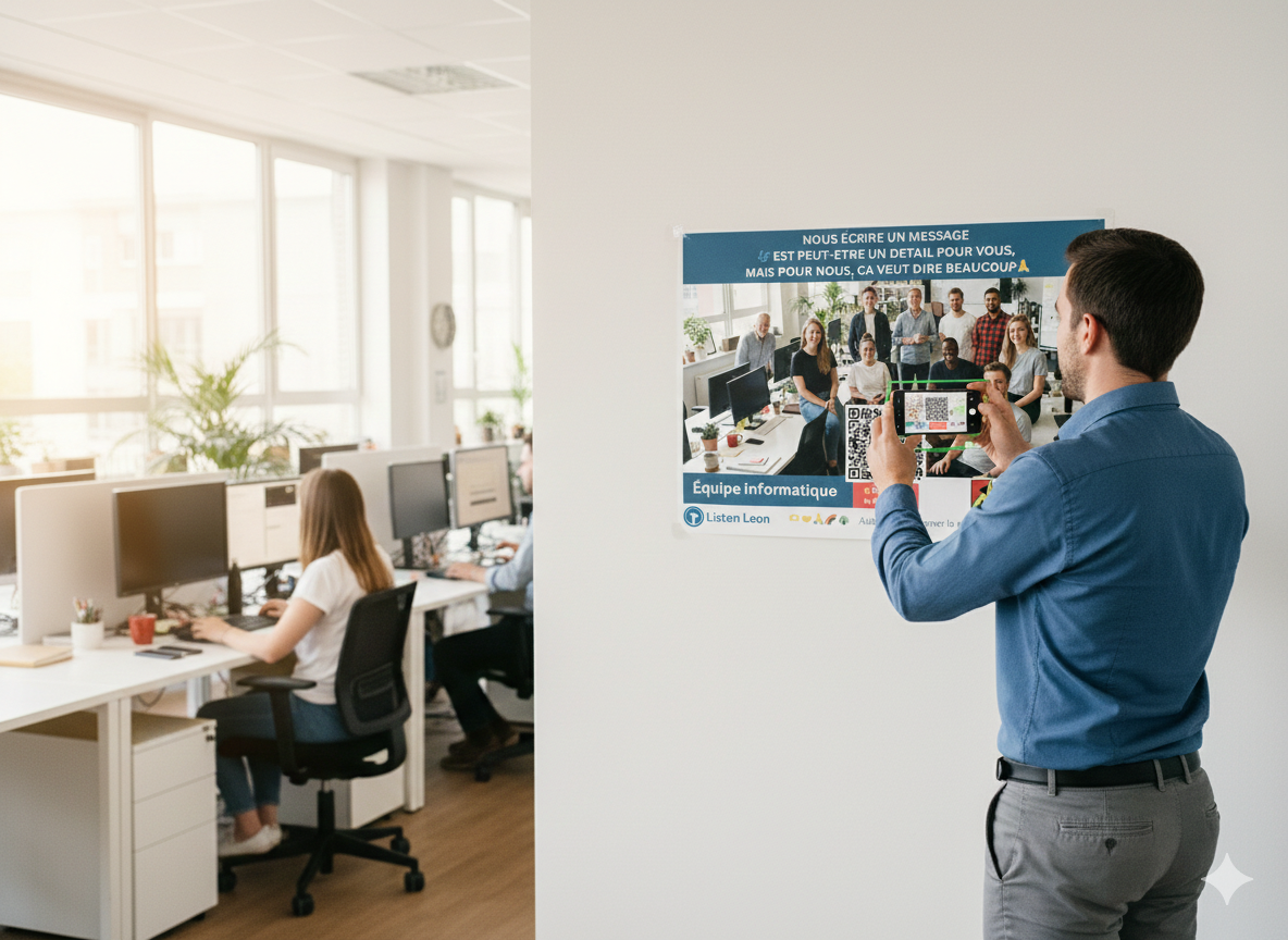 La reconnaissance au travail avec Listen Leon