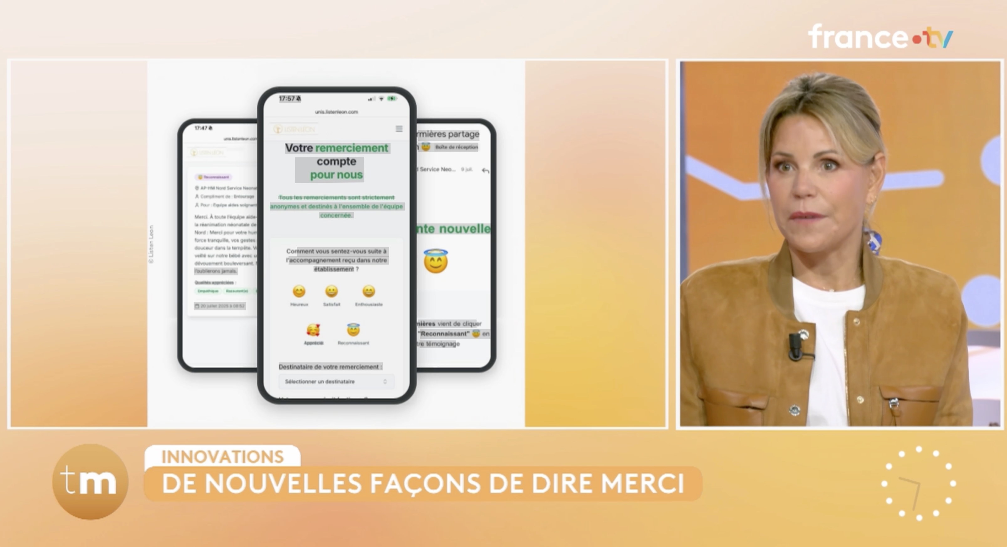 Listen Leon on Télématin, France 2