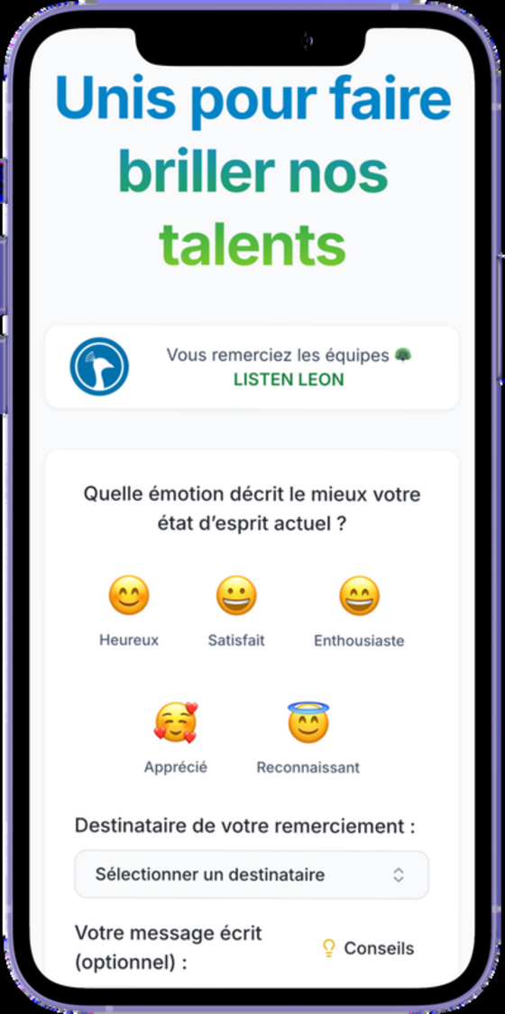 Application Listen Leon