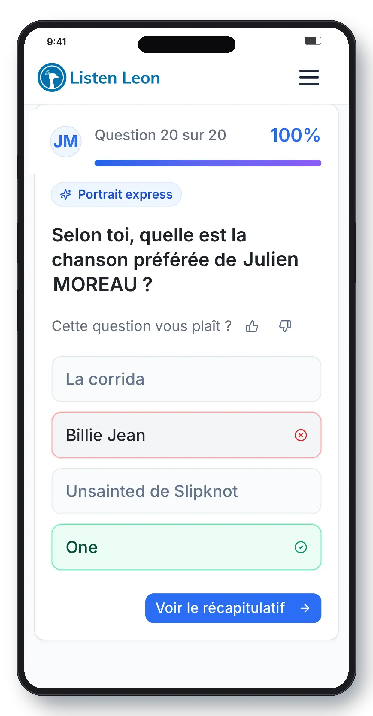 Le principe de Trust Builder : deviner qui a répondu quoi